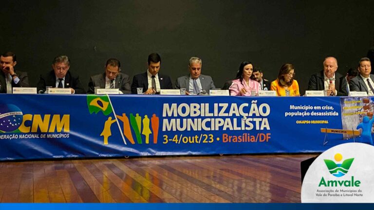Leia mais sobre o artigo AMVALE participa da Mobilização Municipalista em Brasília
