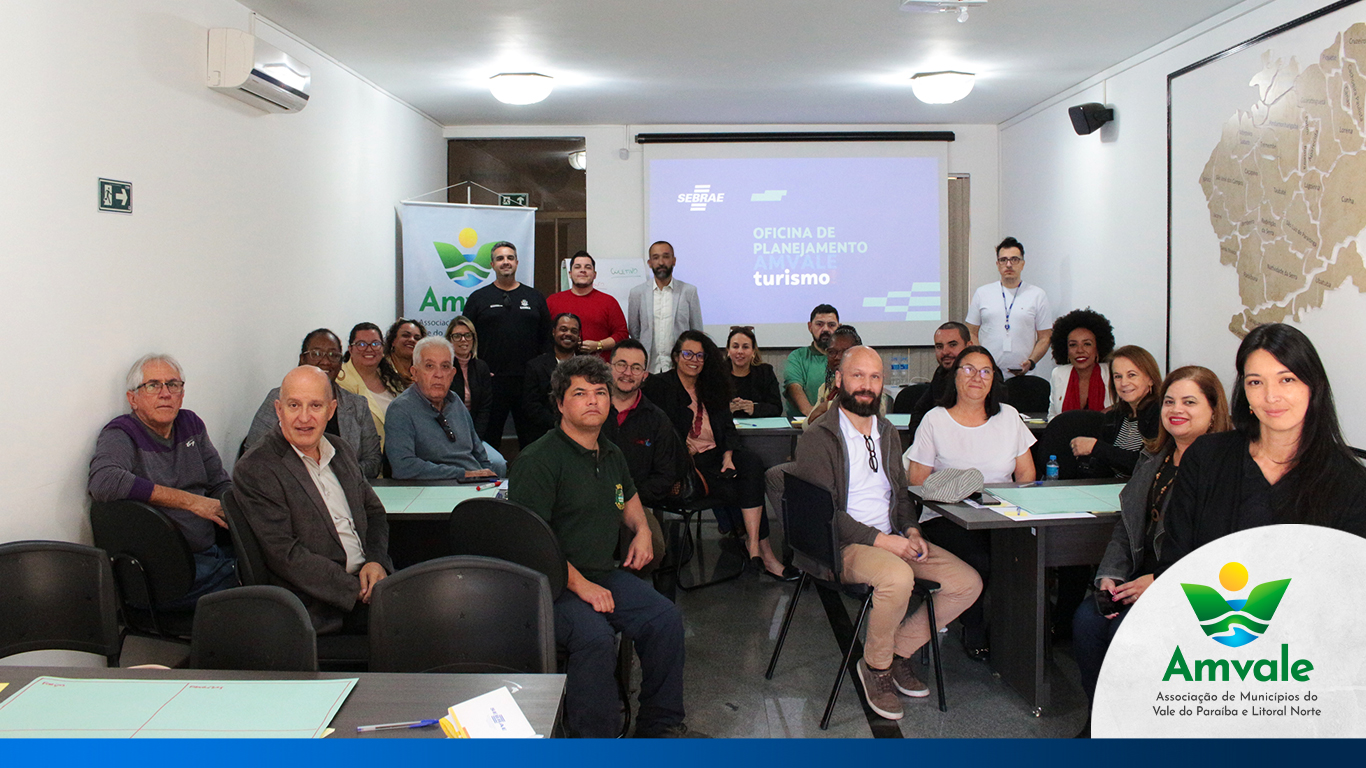 Em parceria inédita, AMVALE e SEBRAE dão primeiro passo para transformar o futuro do Turismo Regional