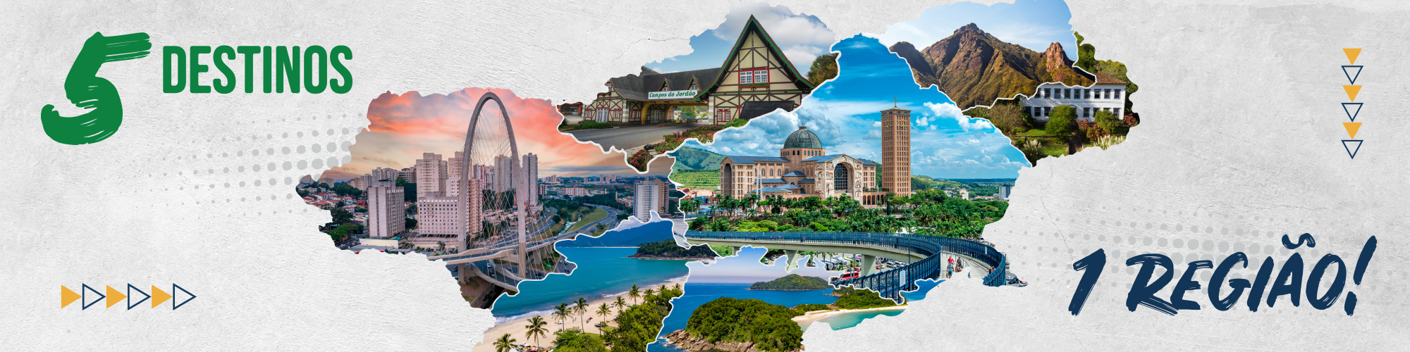 Photo collage Strip effect Mockup