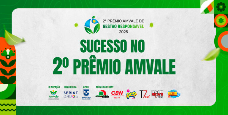 Leia mais sobre o artigo 2º Prêmio AMVALE de Gestão Responsável encerra inscrições com adesão expressiva