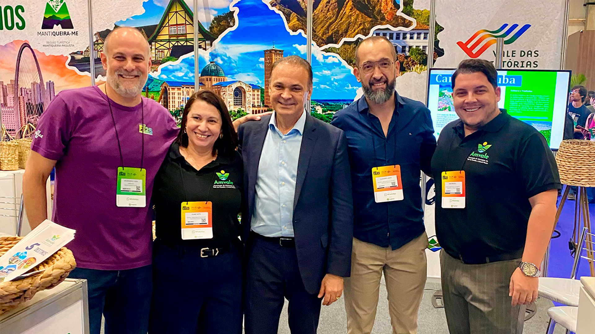 AMVALE expõe território do Vale do Paraíba e Litoral Norte na maior feira de empreendedorismo da América Latina